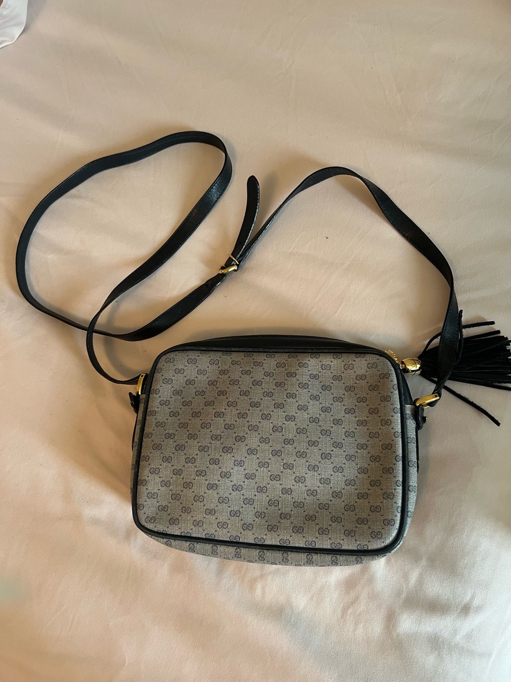 Gucci Micro GG Supreme Shoulder bag Vintage 1980s - Picture 2 of 5